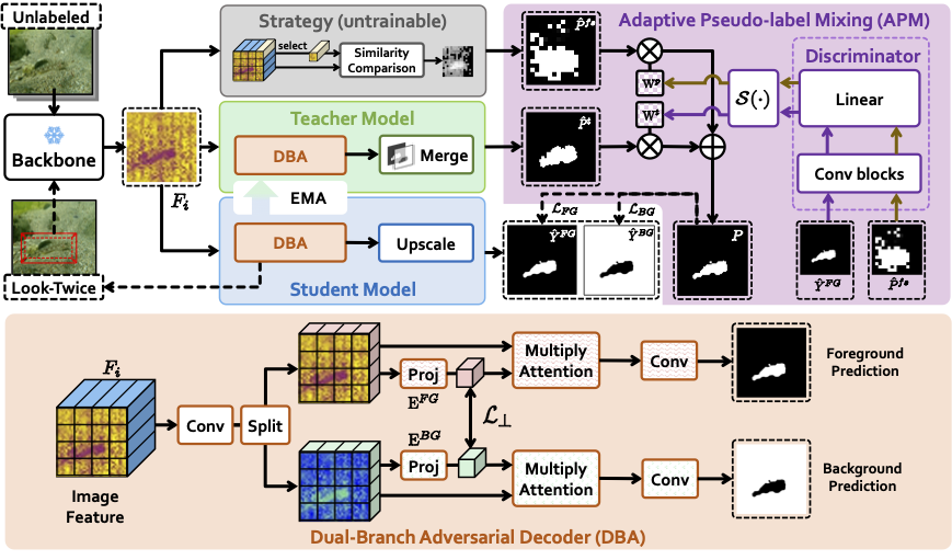 The main framework of our proposed method